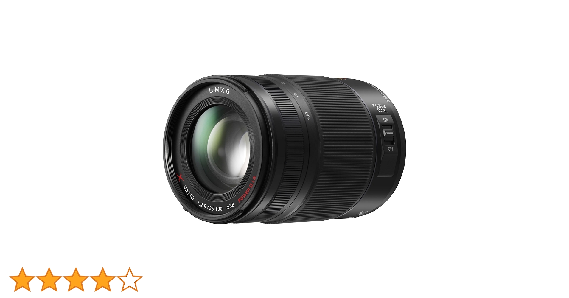 Panasonic HHS35100 Lumix G X Vario Telephoto Zoom Lens, 35–100 mm